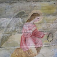 11 strop prezbiterium w trakcie prac