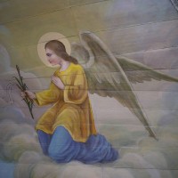 23 strop prezbiterium po wykonaniu prac konserwatorskich