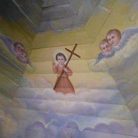 24 strop prezbiterium po wykonaniu prac konserwatorskich