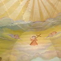 25 strop prezbiterium po wykonaniu prac konserwatorskich