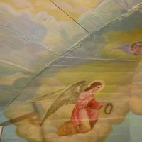 26 strop prezbiterium po wykonaniu prac konserwatorskich