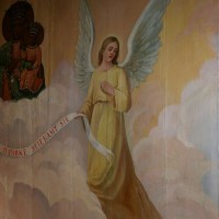 32 strop prezbiterium po wykonaniu prac konserwatorskich