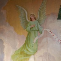 34 strop prezbiterium po wykonaniu prac konserwatorskich