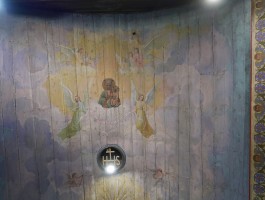 02 strop prezbiterium przed konserwacją