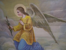 23  strop prezbiterium po wykonaniu prac konserwatorskich