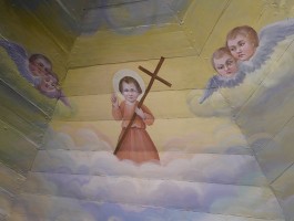 24  strop prezbiterium po wykonaniu prac konserwatorskich