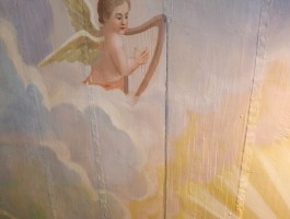 30  strop prezbiterium po wykonaniu prac konserwatorskich