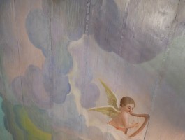 31 strop prezbiterium po wykonaniu prac konserwatorskich