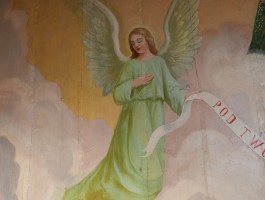 34 strop prezbiterium po wykonaniu prac konserwatorskich