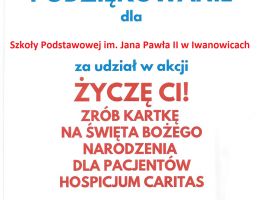 Podziękowanie -Iwanowice
